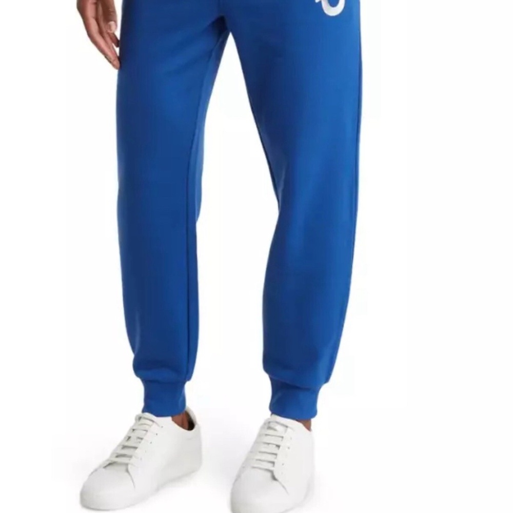 True Religion Buddha 3 Star Joggers in Lake Blue Size XL - Picture 4 of 12